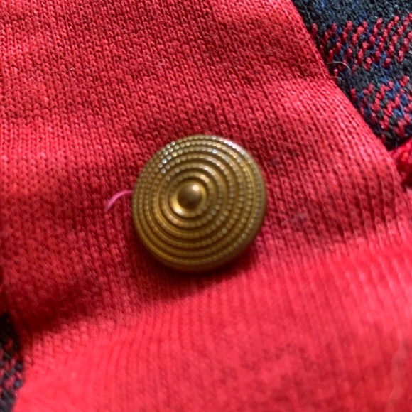 v i n t a g e :: Slouchy Plaid Grunge Granny Knit Sweater - Picture 5 of 10